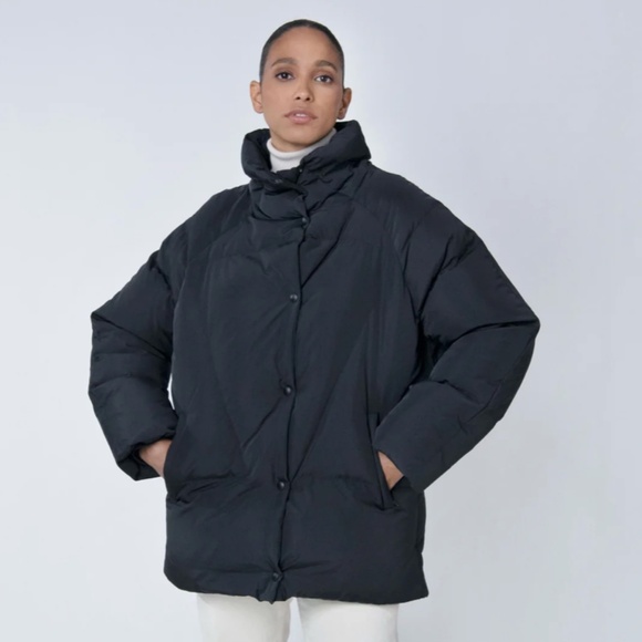 NWT! The Recycled Planet Women's Ella Jacket Size Small Black - Picture 3 of 10